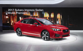 Subaru Impreza Sedan 2016