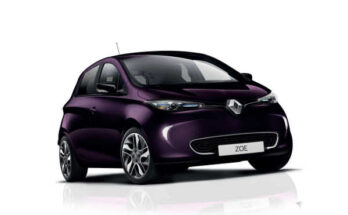 Renault Zoe 2018 in Blueberry Purple Metallic